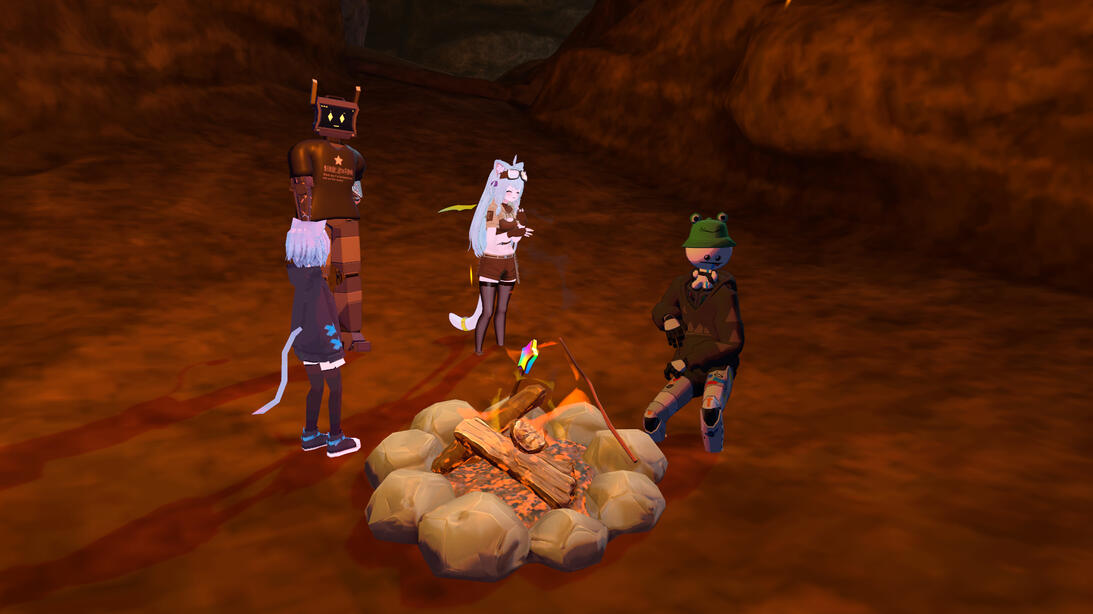 cave firepit